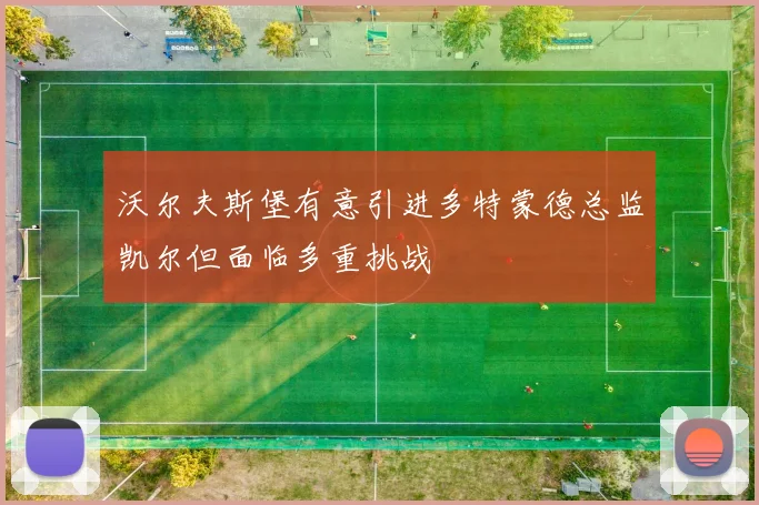 沃尔夫斯堡有意引进多特蒙德总监凯尔但面临多重挑战
